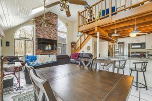 Waterfront Home w Boat Dock & Sunroom in Gardiner