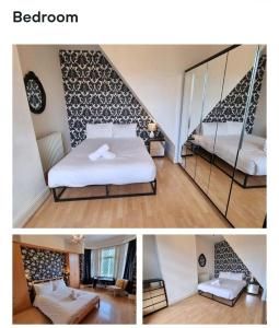 Near MANcity-center sleeps11-4BIGBedrooms,2XXL Lounges-2toillets-1XL kitchen for Big Groups