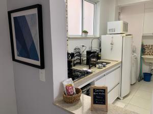 Apartamento em Santos no Gonzaga em frente a praia