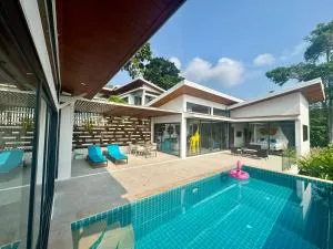 Chaweng Modern 3BDR Private Pool Villa - 班阁库安