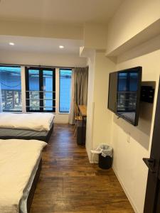 道頓堀から徒歩3分中央区島ノ内にあるツインルーム