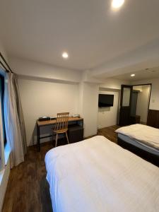 道頓堀から徒歩3分中央区島ノ内にあるツインルーム