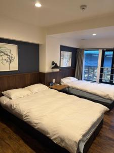 道頓堀から徒歩3分中央区島ノ内にあるツインルーム