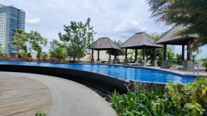 Apartemen Podomoro Deli Medan 42 m2 dengan 2 bed king size muat 4 orang dewasa