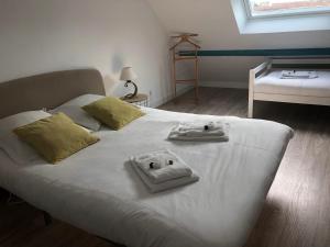 Maisons de vacances Maison calme avec terrasse - Calypso : photos des chambres