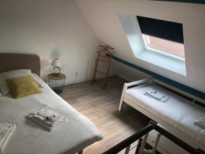 Maisons de vacances Maison calme avec terrasse - Calypso : photos des chambres
