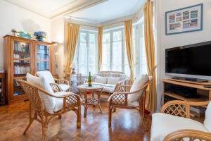 Maisons de vacances Maison familiale cote riviere : photos des chambres