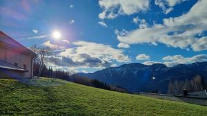 Ferienhaus mit Bergblick auf die Kremsmauer - ruhig und hundefreundlich