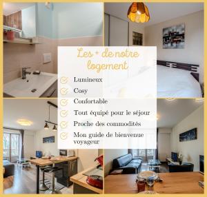 Appartements Chez Dams I T2 I Annecy : photos des chambres