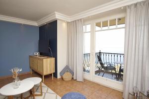 Ferienwohnung mit traumhaftem Meerblick - Haus am Meer FeWo 08