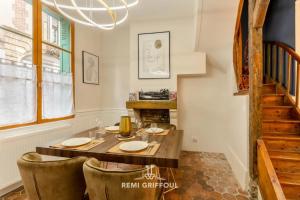 Le Vert Cœur Townhouse Honfleur City Center 4 Guests