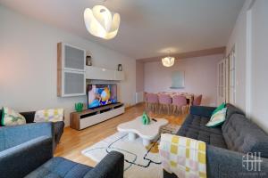 Grand appartement hyper centre,4 chambres, parking