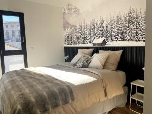 Villas chalet contemporain : photos des chambres