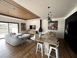 Villas chalet contemporain : photos des chambres
