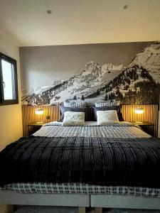 Villas chalet contemporain : photos des chambres