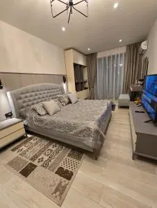 Sea Breeze Park Residence II, 2 rooms Apartment near Waterpark - Нардаран