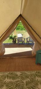 Relax in Nature Your Cozy, Fully Furnished Bell Tent Awaits