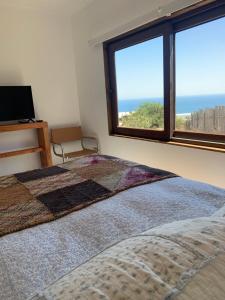 Tiny cabaña en playa hermosa