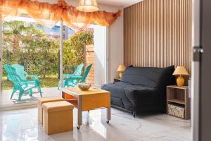 Studio dans résidence neuve - Terrasse et jardin