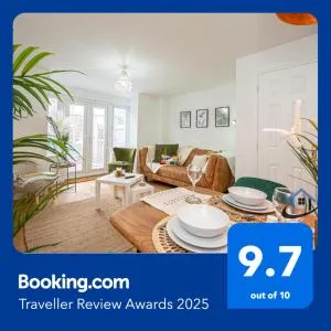 Ironside House, Thrapston king or twin beds, free parking, workspace, corporates, sleeps 8 - Titchmarsh