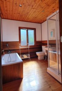 Peaceful cabin with pool on tropical south coast