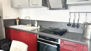 Appartements Luxueux T3 Balcon,10min Paris& cuisine equipee : photos des chambres