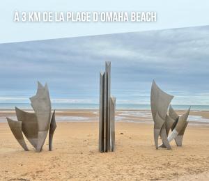 Maisons de vacances Sweet Omaha Belle maison recente lumineuse et cosy bien equipee jardin clos 15 mn a pied plage Omaha Beach et proche de Bayeux & Port en Bessin : photos des chambres