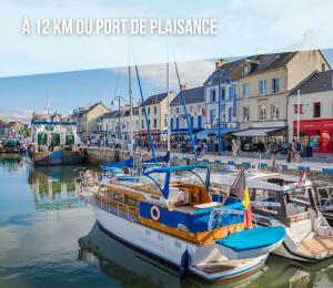 Maisons de vacances Sweet Omaha Belle maison recente lumineuse et cosy bien equipee jardin clos 15 mn a pied plage Omaha Beach et proche de Bayeux & Port en Bessin : photos des chambres