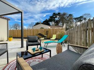 Maisons de vacances Les Ganivelles - Belle maison neuve avec exterieur : photos des chambres