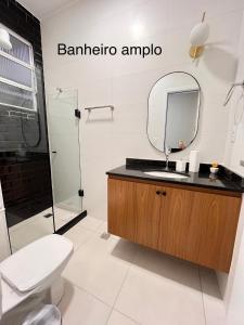 207 VENDAVAL - Flat 1 Quadra Praia do Forte com AC e Wifi