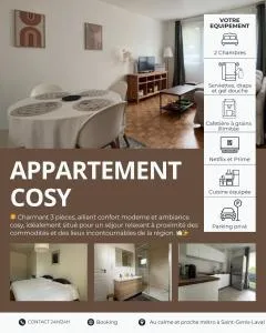 Appartement Cosy et Confortable - 圣热尼拉瓦勒
