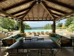 Casa Leoni, villa privata con piscina panoramica - Configni