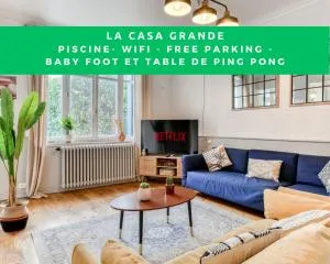 La Casa Grande - piscine - wifi - parking - Pennautier