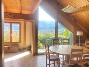 St-Jorioz Maison vue lac et montagnes 6pers