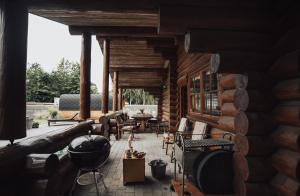 Fjordhygge - Authentic wood log cabin summerhouse near water, fjord and forest