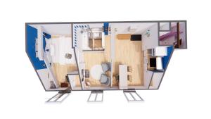 Appartements Le Perchoir, avec parking, face aux Thermes : photos des chambres