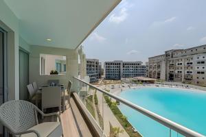 Mágico Oasis en Baia Kristal Vista a la Laguna 2BR