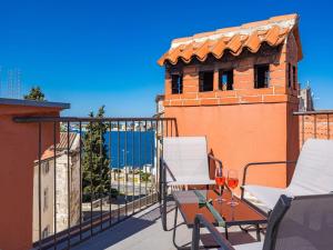 Studio in Pula with Sea View Terrace