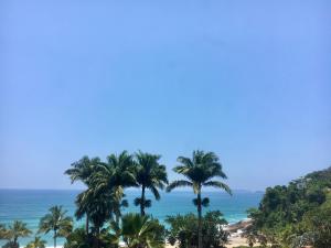 Vista para o mar piscina