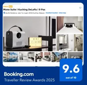 Mono Suite I Kuching DeLofts I 9 Pax - Kampong Tabuan