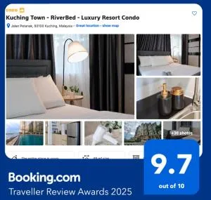 Kuching Town - RiverBed - Luxury Resort Condo - Kampung Baru