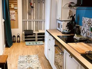 Maisons de vacances Maison au bord du lac pour 4 pers. + enfants, nature et tranquillite, animaux admis - FR-1-589-803 : photos des chambres