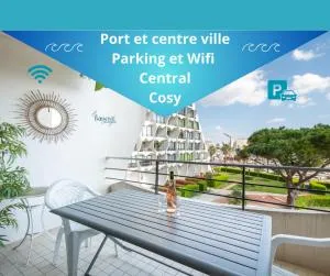 Rêve Bleu Résidence La Grande Pyramide Vue Port Hyper Centre Wifi Parking Privé Gratuit - لا غراند موت