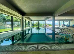 Wellness Villa Biocrystal with heated indoor pool, private spa, tennis court and fitness