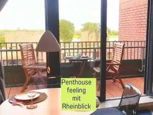 Penthouse Wolke7 mit Rheinblick Neuss-Düsseldorf - Нойс