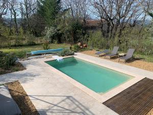 Maisons de vacances Charmante maisonnette independante a Goult en Luberon : photos des chambres