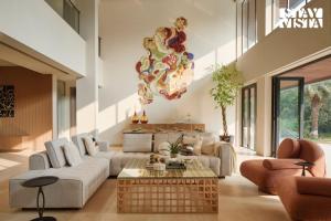 Reflection House by StayVista with Pool, Terrace bar, Indoor games & Exquisite interiors in a nutshell