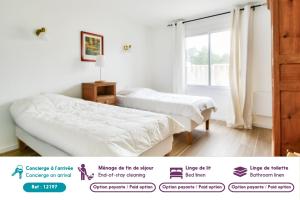 Maison pour 6 avec jardin - 800 m de la plage