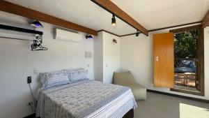 Chale Terapia com vista para o mar, WiFi e ar