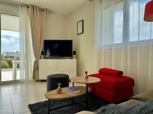 Maisons de vacances La Maison des Agapanthes - acces PMR - a 20 mn des Plages : photos des chambres